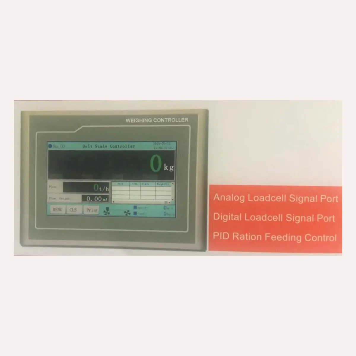 picture of digital weigh feeder weighing scale weight indicator